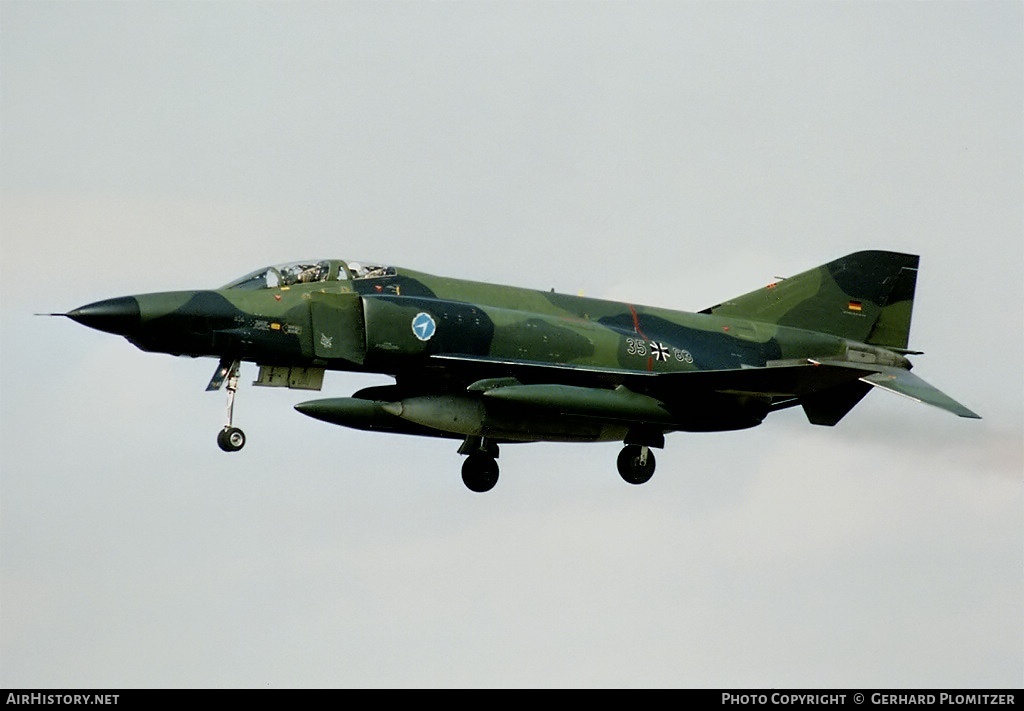 Aircraft Photo of 3583 | McDonnell Douglas RF-4E Phantom II | Germany - Air Force | AirHistory.net #404405