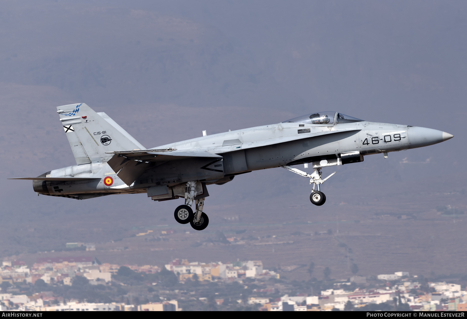Aircraft Photo of C.15-81 | McDonnell Douglas F/A-18A+ Hornet | Spain - Air Force | AirHistory.net #404417
