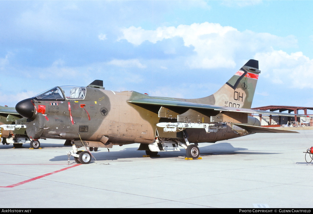 Aircraft Photo of 70-1007 / AF70-007 | Vought A-7D Corsair II | USA - Air Force | AirHistory.net #404419
