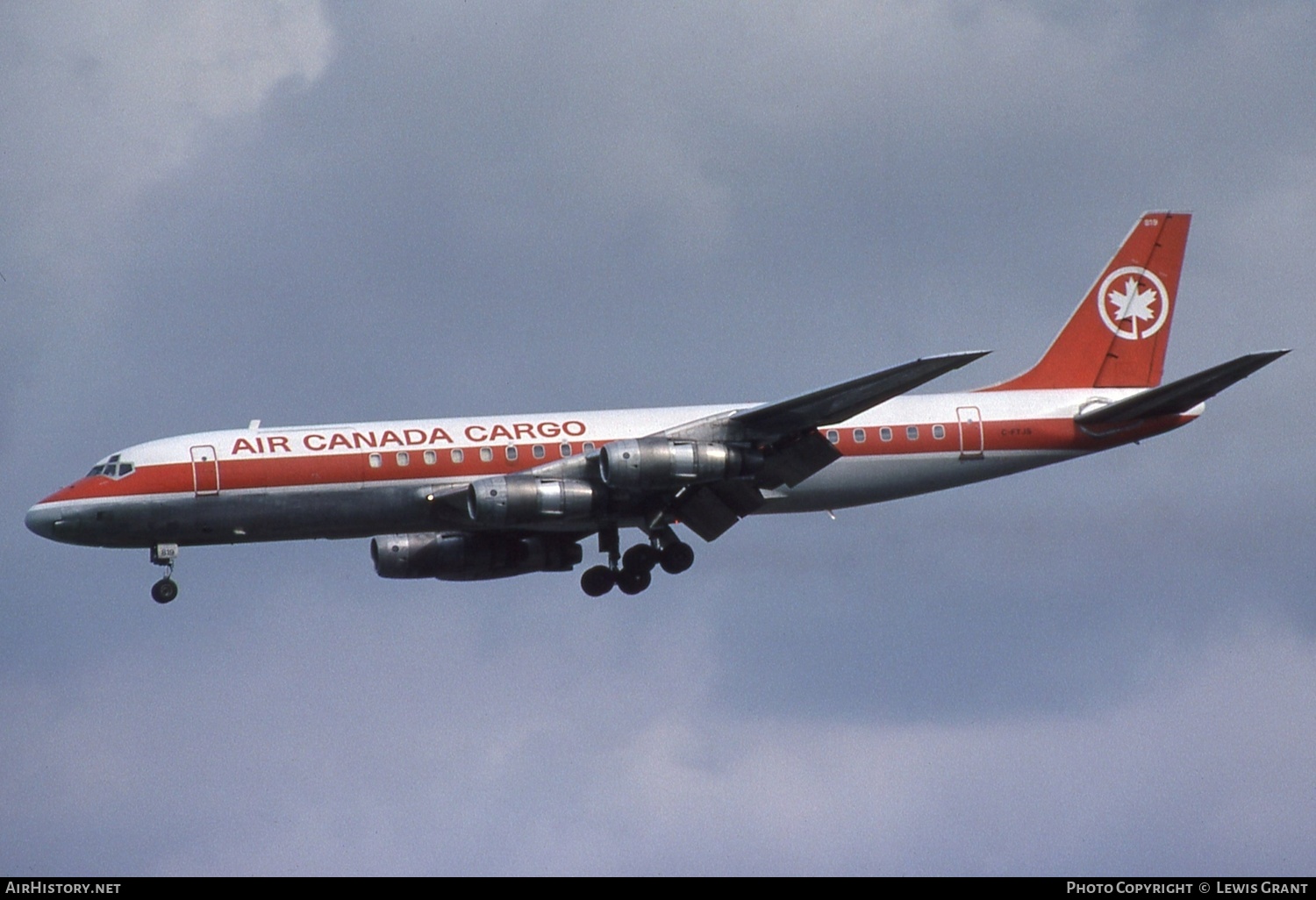 Aircraft Photo of CF-TJS | Douglas DC-8-54(F) | Air Canada Cargo | AirHistory.net #404426