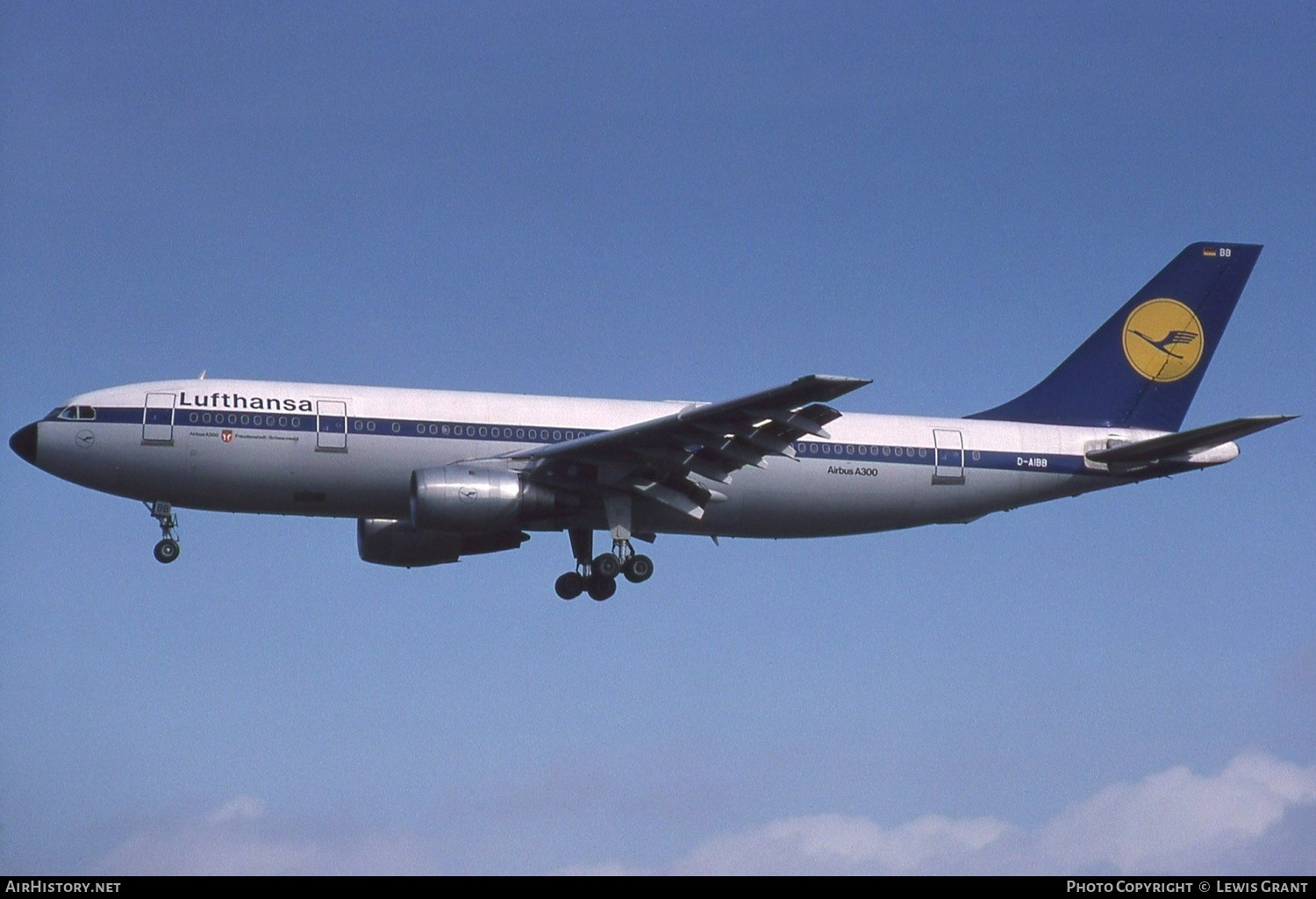 Aircraft Photo of D-AIBB | Airbus A300B4-2C | Lufthansa | AirHistory.net #404428
