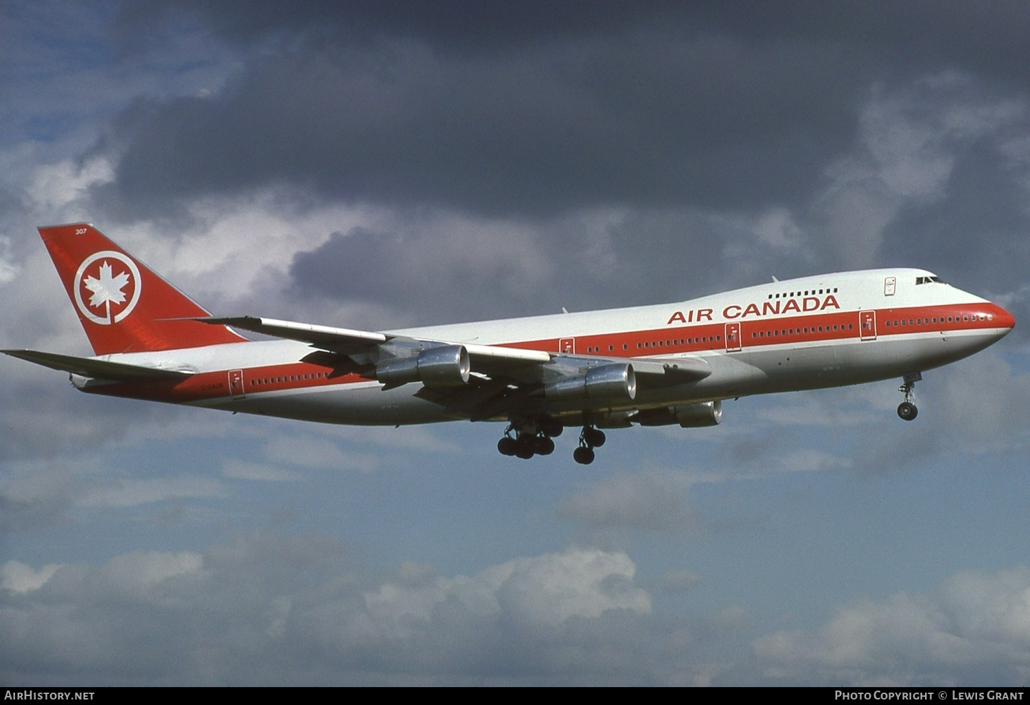 Aircraft Photo of C-GAGB | Boeing 747-233BM | Air Canada | AirHistory.net #404435