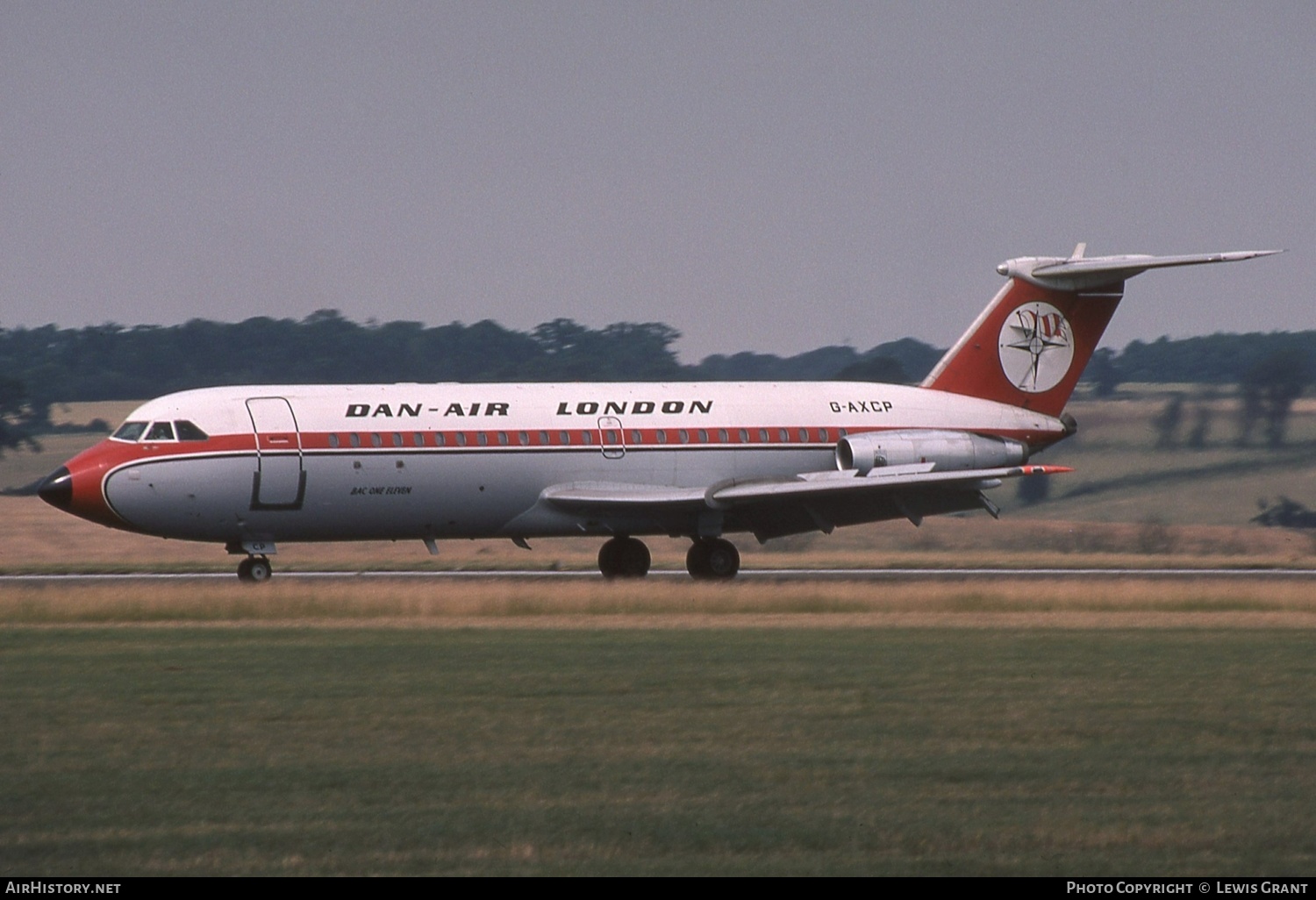 Aircraft Photo of G-AXCP | BAC 111-401AK One-Eleven | Dan-Air London | AirHistory.net #404436