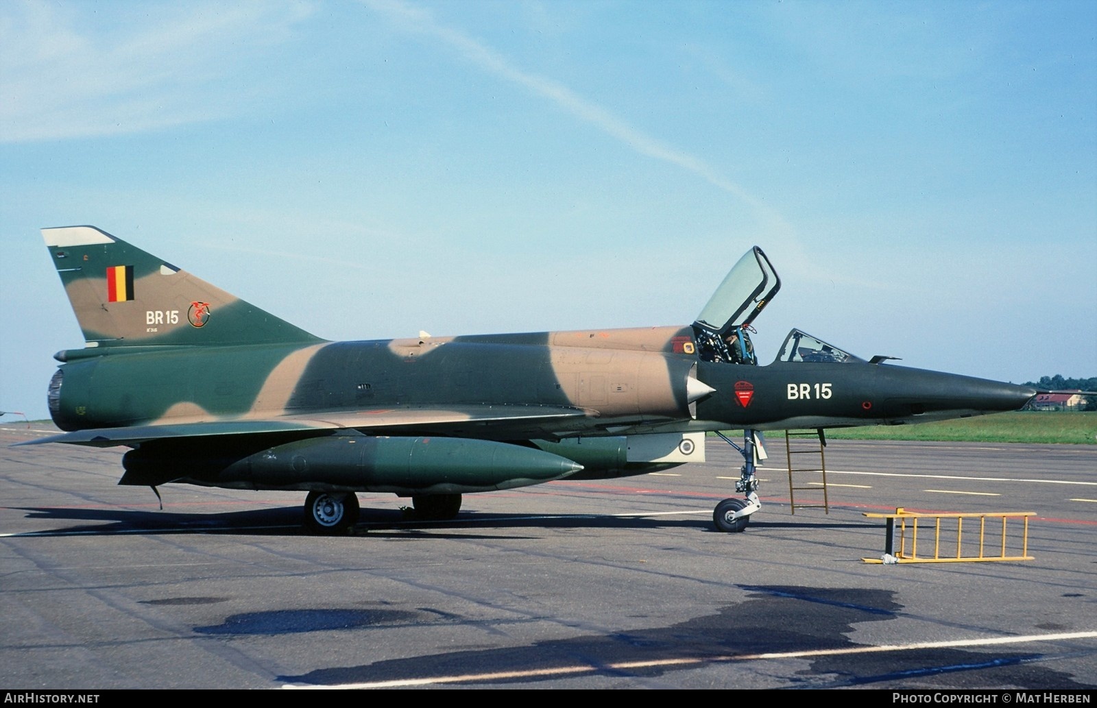 Aircraft Photo of BR15 | Dassault Mirage 5BR | Belgium - Air Force | AirHistory.net #404453