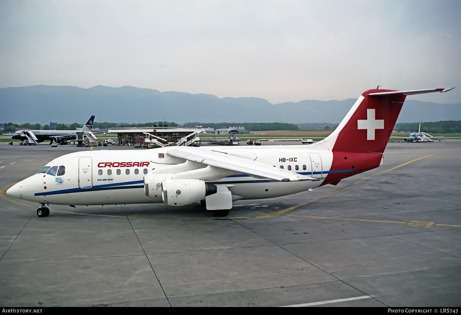 Aircraft Photo of HB-IXC | British Aerospace BAe-146-200 | Crossair | AirHistory.net #404461