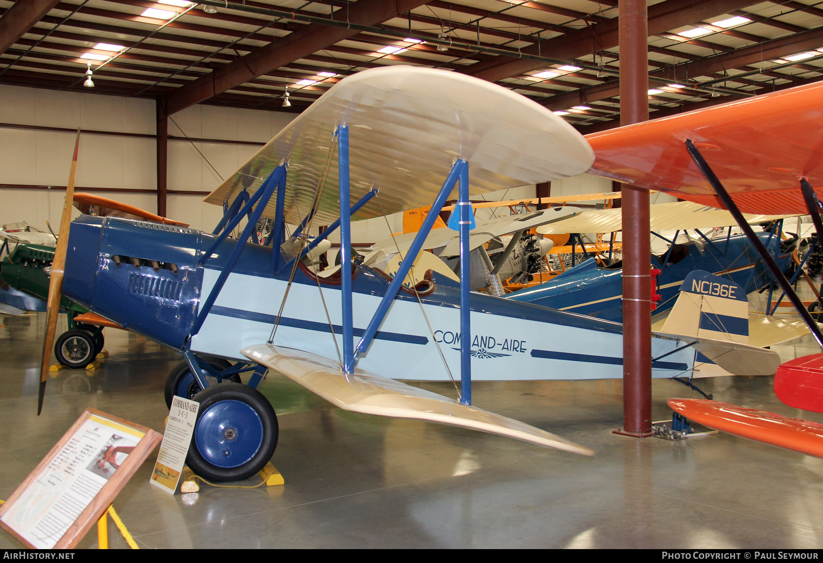 Aircraft Photo of N136E / NC136E | Command Aire 3C3 | AirHistory.net #404488