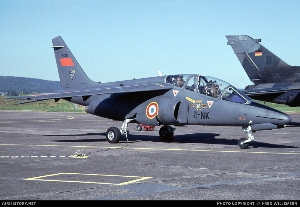 Aircraft Photo of E28 | Dassault-Dornier Alpha Jet E | France - Air Force | AirHistory.net #404495