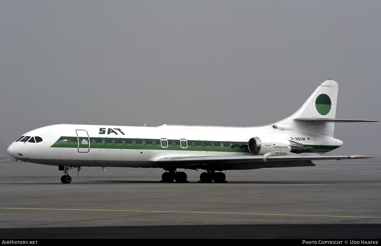 Aircraft Photo of D-ABAW | Sud SE-210 Caravelle 10B1R | SAT - Special Air Transport | AirHistory.net #404504
