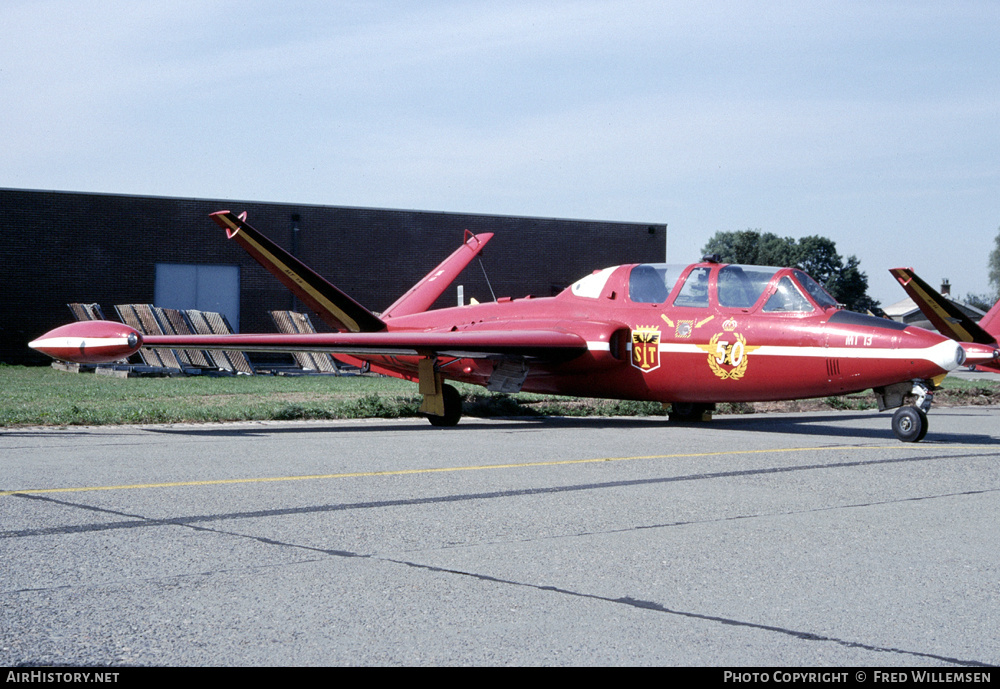Aircraft Photo of MT13 | Fouga CM-170R Magister | Belgium - Air Force | AirHistory.net #404509