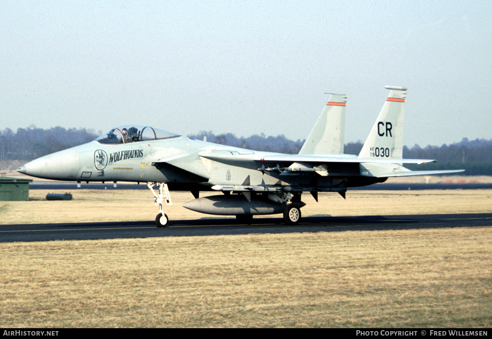 Aircraft Photo of 79-0030 / AF79-030 | McDonnell Douglas F-15C Eagle | USA - Air Force | AirHistory.net #404513
