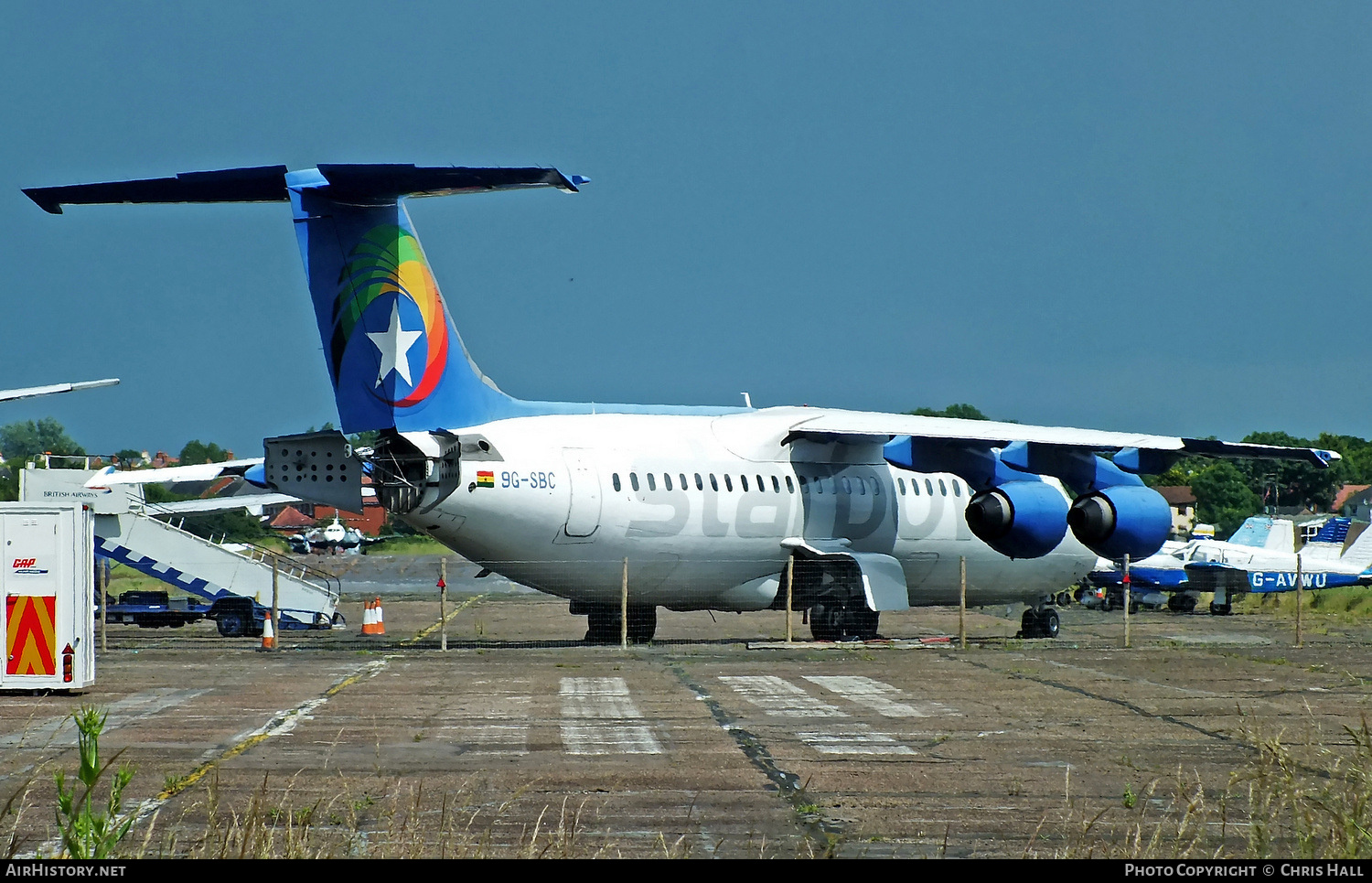 Aircraft Photo of 9G-SBC | British Aerospace BAe-146-300 | Starbow | AirHistory.net #404518