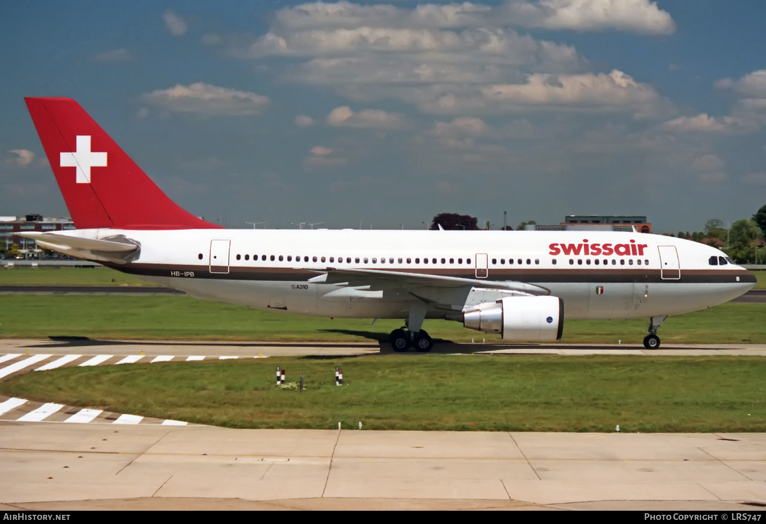 Aircraft Photo of HB-IPB | Airbus A310-221 | Swissair | AirHistory.net #404527