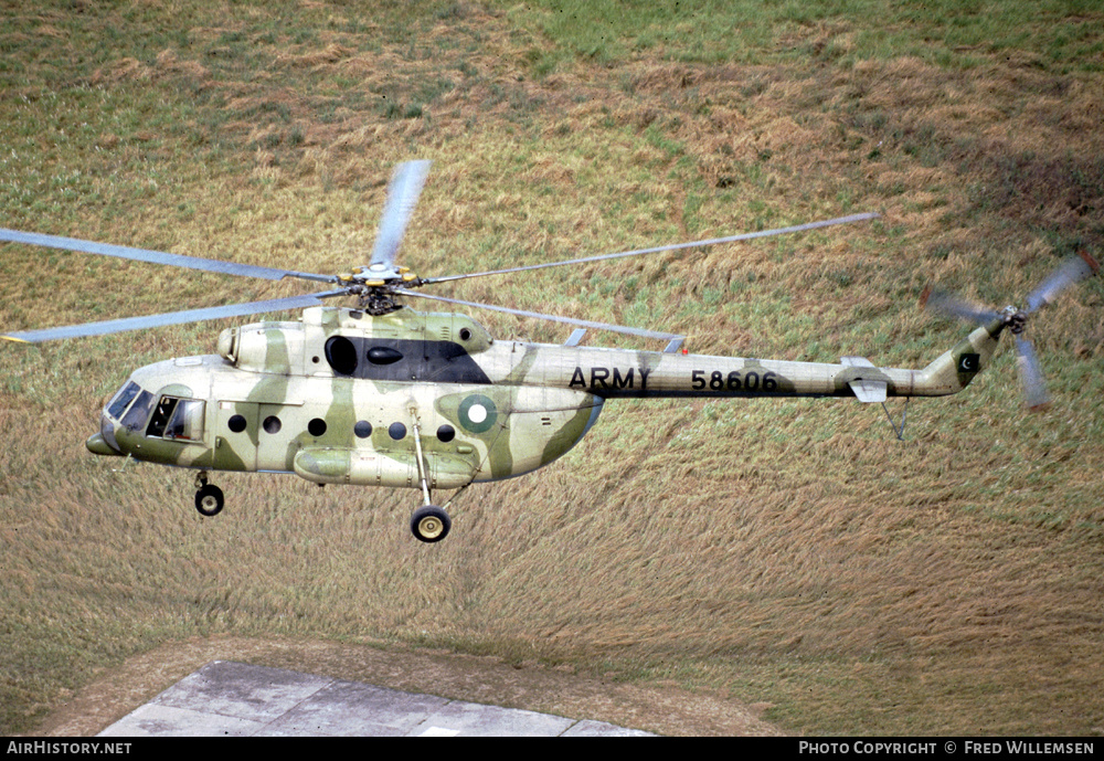 Aircraft Photo of 58606 | Mil Mi-17VM | Pakistan - Army | AirHistory.net #404533