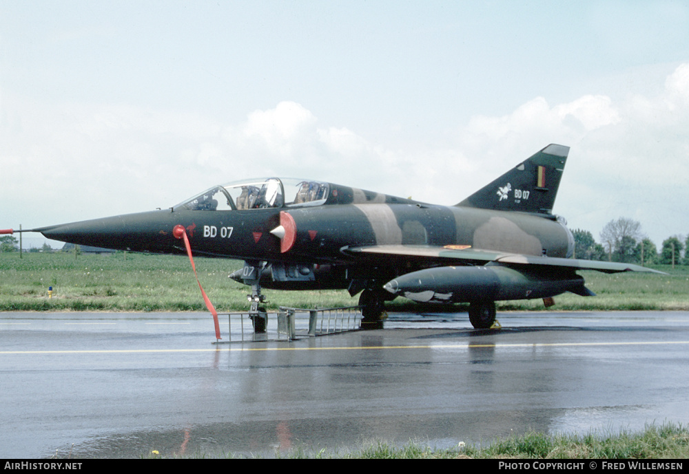 Aircraft Photo of BD07 | Dassault Mirage 5BD | Belgium - Air Force | AirHistory.net #404538