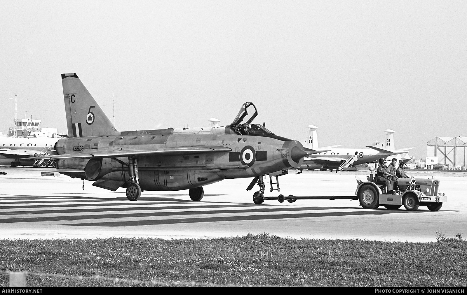 Aircraft Photo of XS923 | English Electric Lightning F6 | UK - Air Force | AirHistory.net #404542