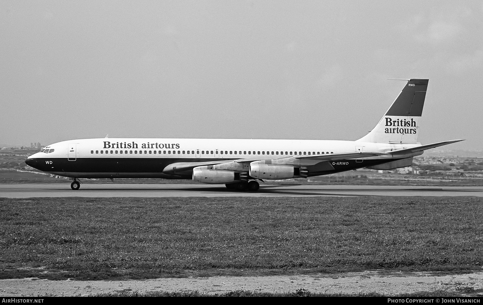 Aircraft Photo of G-ARWD | Boeing 707-465 | British Airtours | AirHistory.net #404552