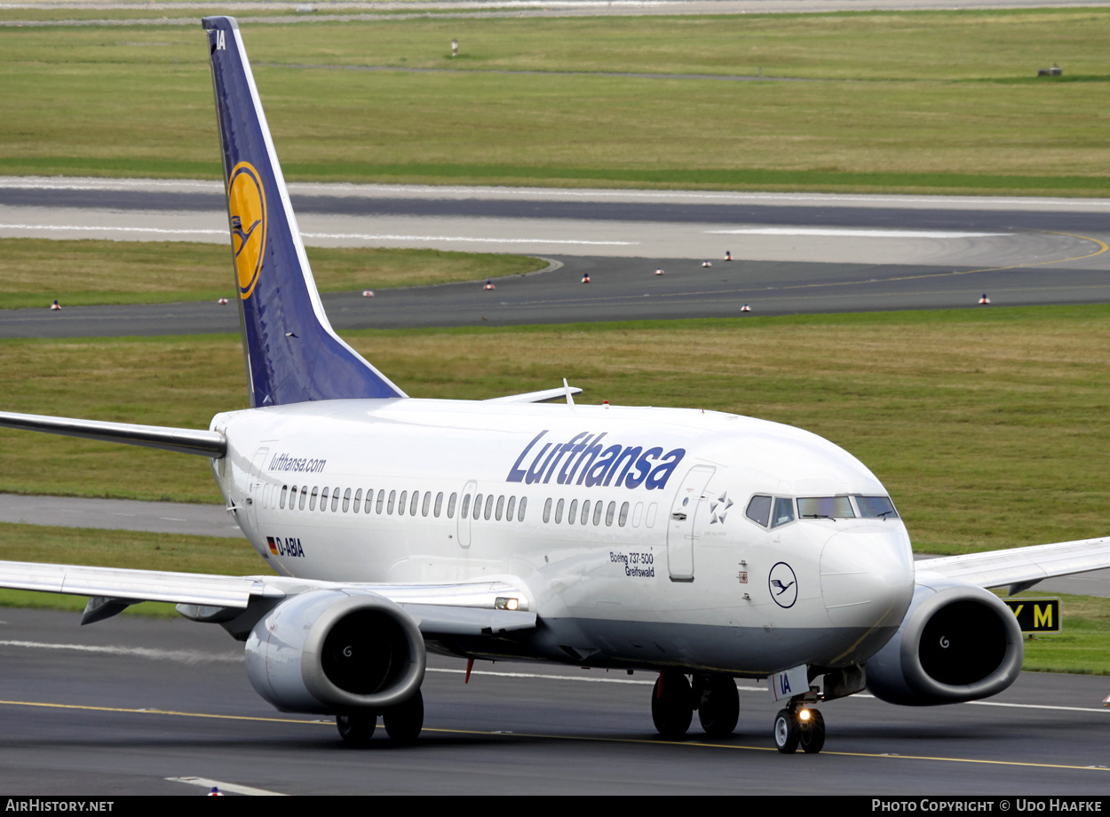 Aircraft Photo of D-ABIA | Boeing 737-530 | Lufthansa | AirHistory.net #404560