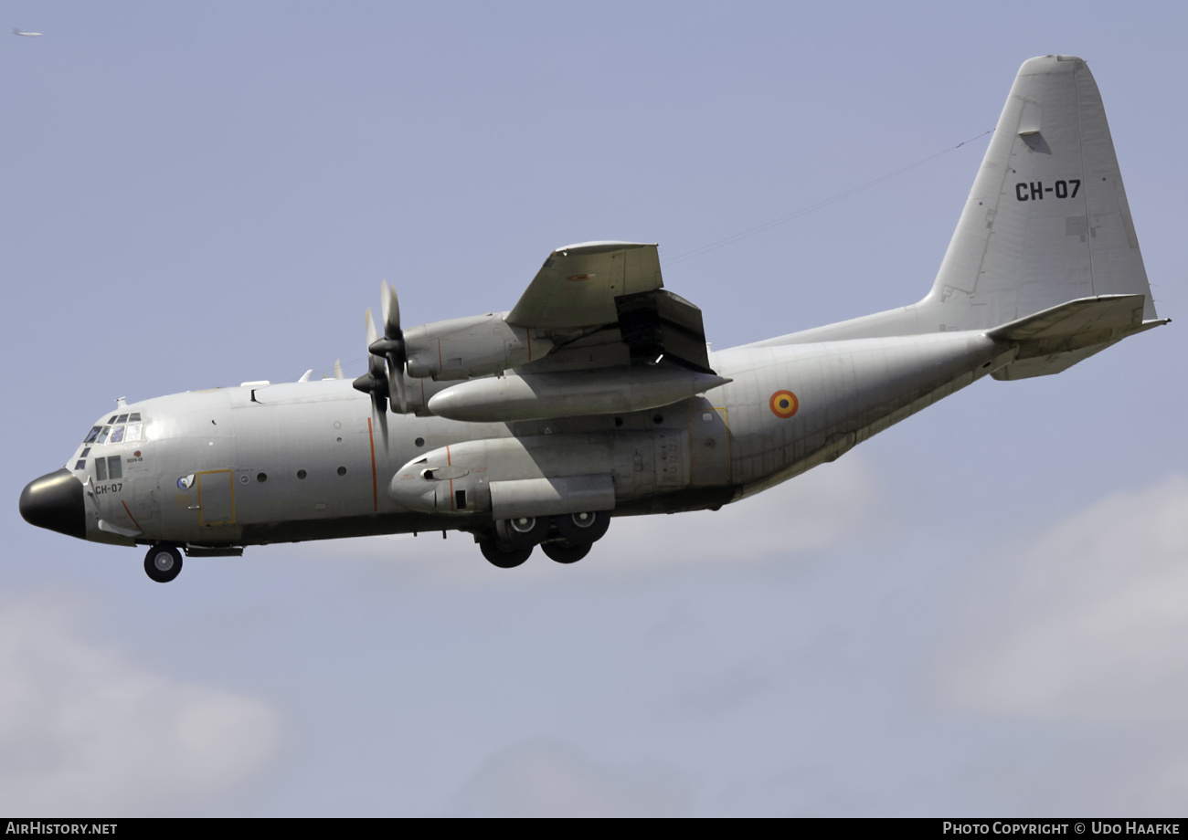 Aircraft Photo of CH-07 | Lockheed C-130H Hercules | Belgium - Air Force | AirHistory.net #404571