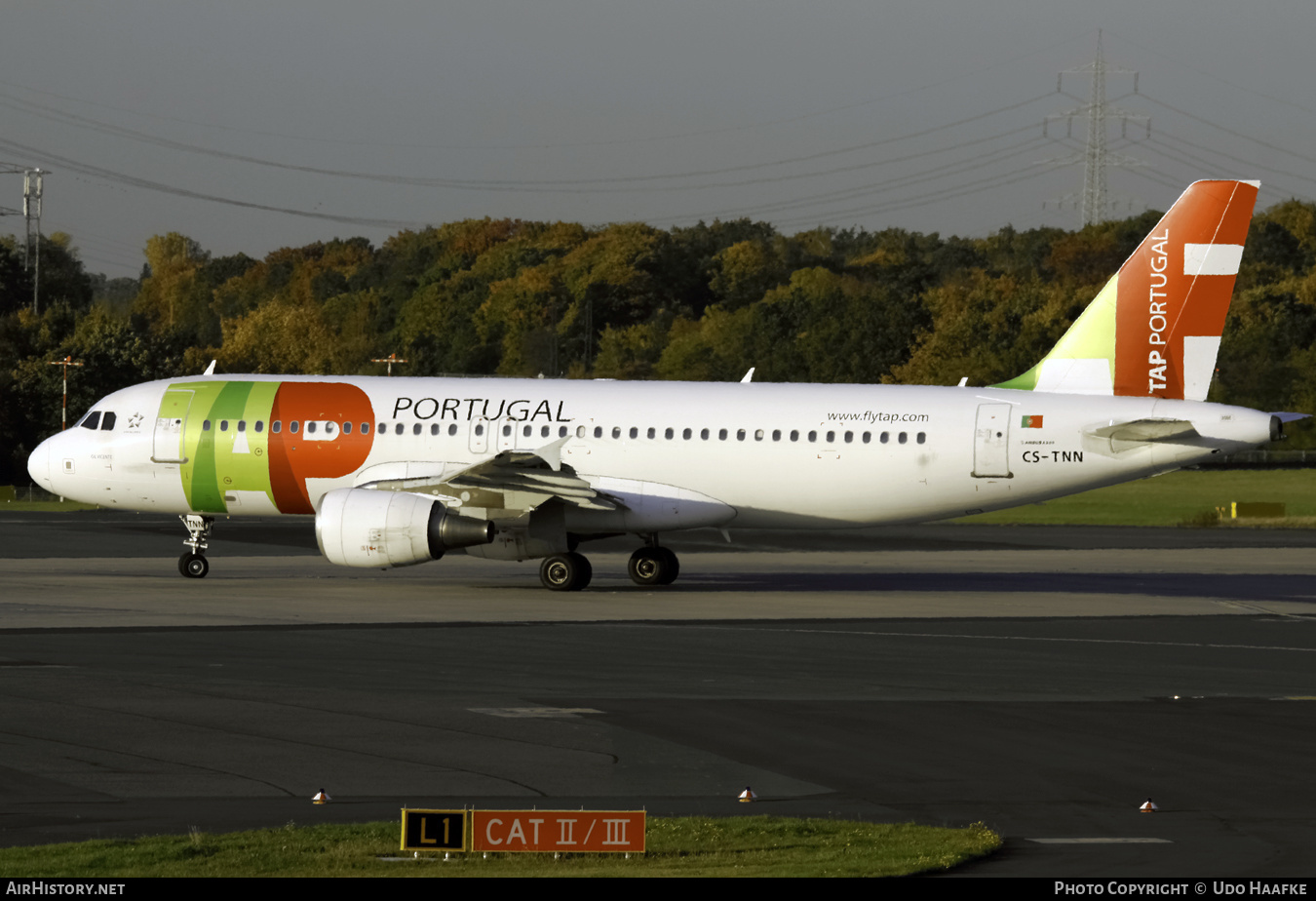 Aircraft Photo of CS-TNN | Airbus A320-214 | TAP Portugal | AirHistory.net #404581