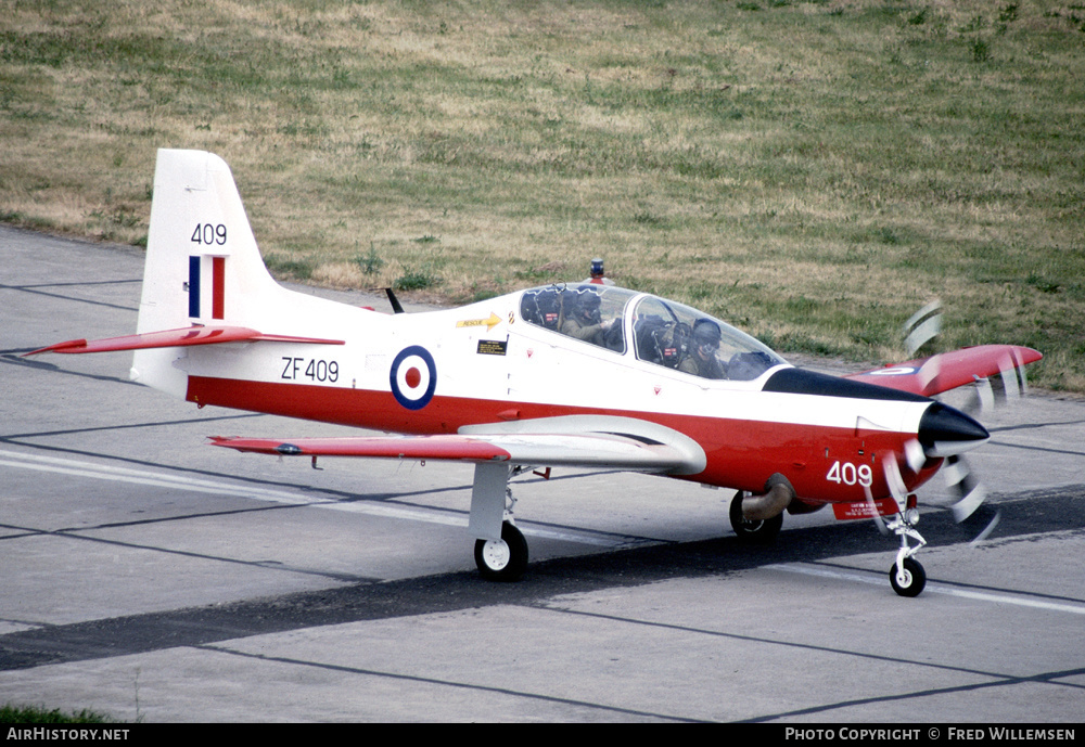 Aircraft Photo of ZF409 | Short S-312 Tucano T1 | UK - Air Force | AirHistory.net #404604