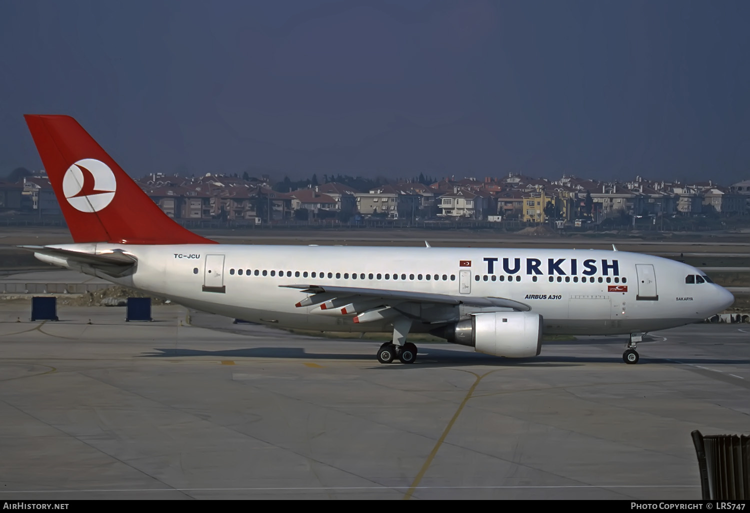 Aircraft Photo of TC-JCU | Airbus A310-203 | Turkish Airlines | AirHistory.net #404612
