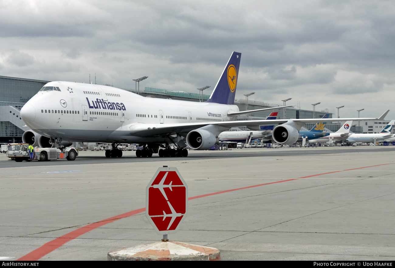Aircraft Photo of D-ABVP | Boeing 747-430 | Lufthansa | AirHistory.net #404627