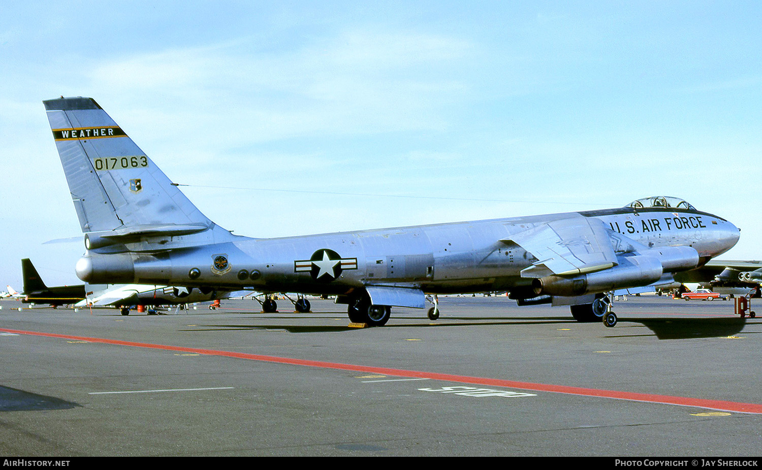 Aircraft Photo of 51-7063 | Boeing WB-47E Stratojet | USA - Air Force | AirHistory.net #404659