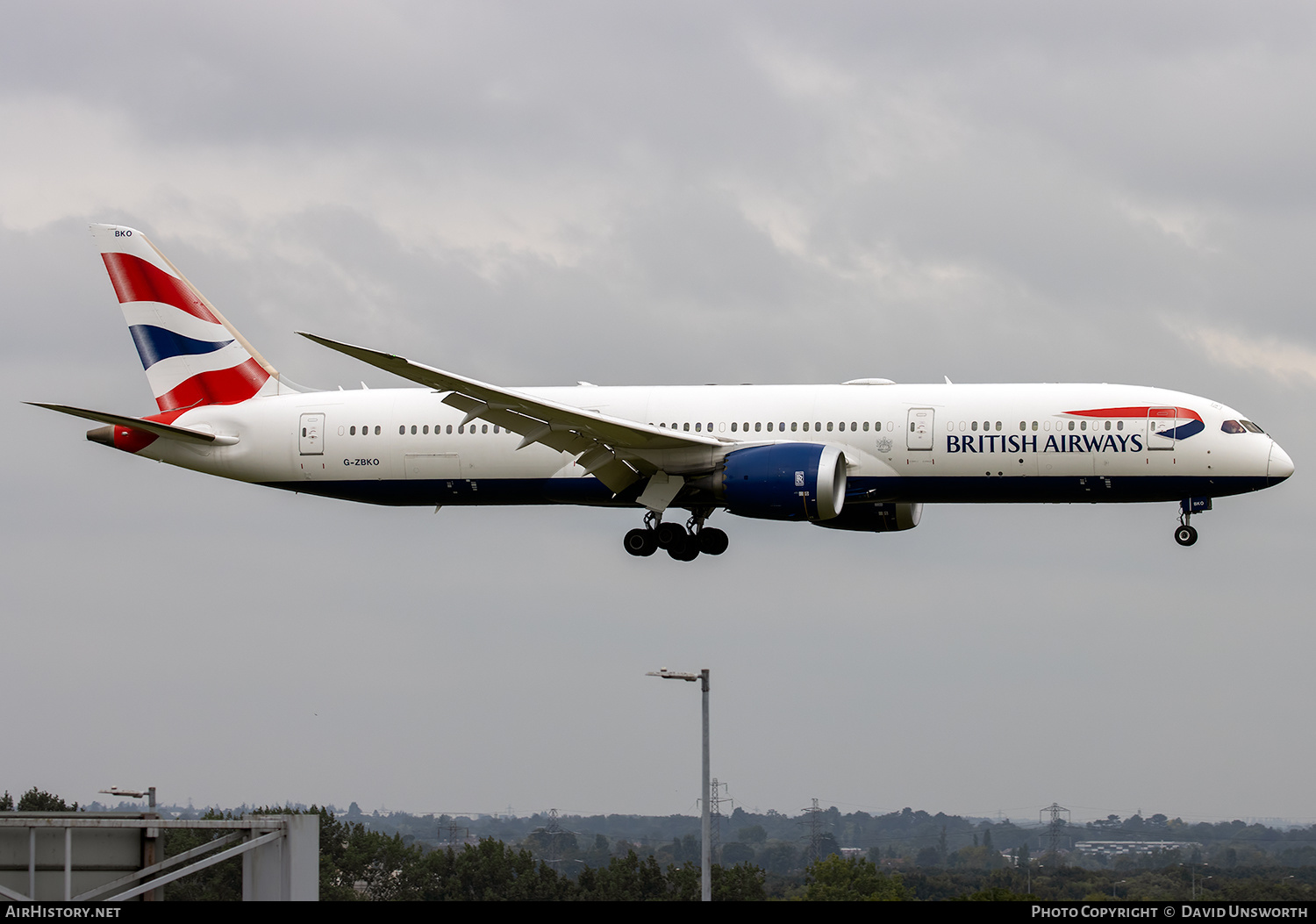 Aircraft Photo of G-ZBKO | Boeing 787-9 Dreamliner | British Airways | AirHistory.net #404671