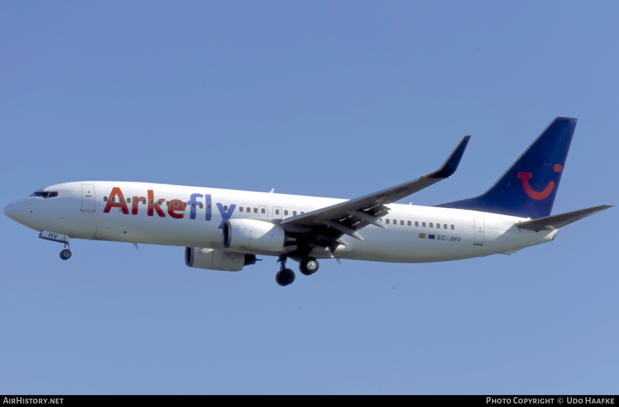 Aircraft Photo of EC-JHV | Boeing 737-86N | ArkeFly | AirHistory.net #404672