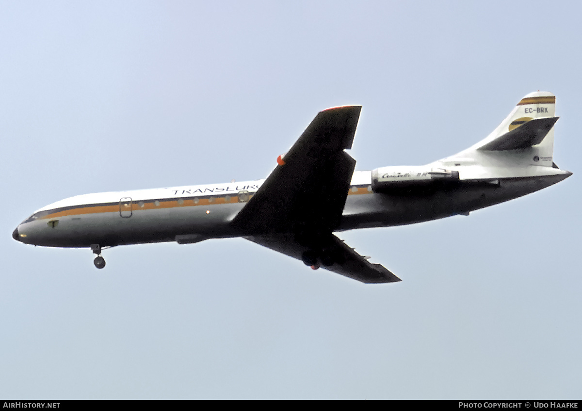 Aircraft Photo of EC-BRX | Sud SE-210 Caravelle 11R | Trans Europa | AirHistory.net #404680