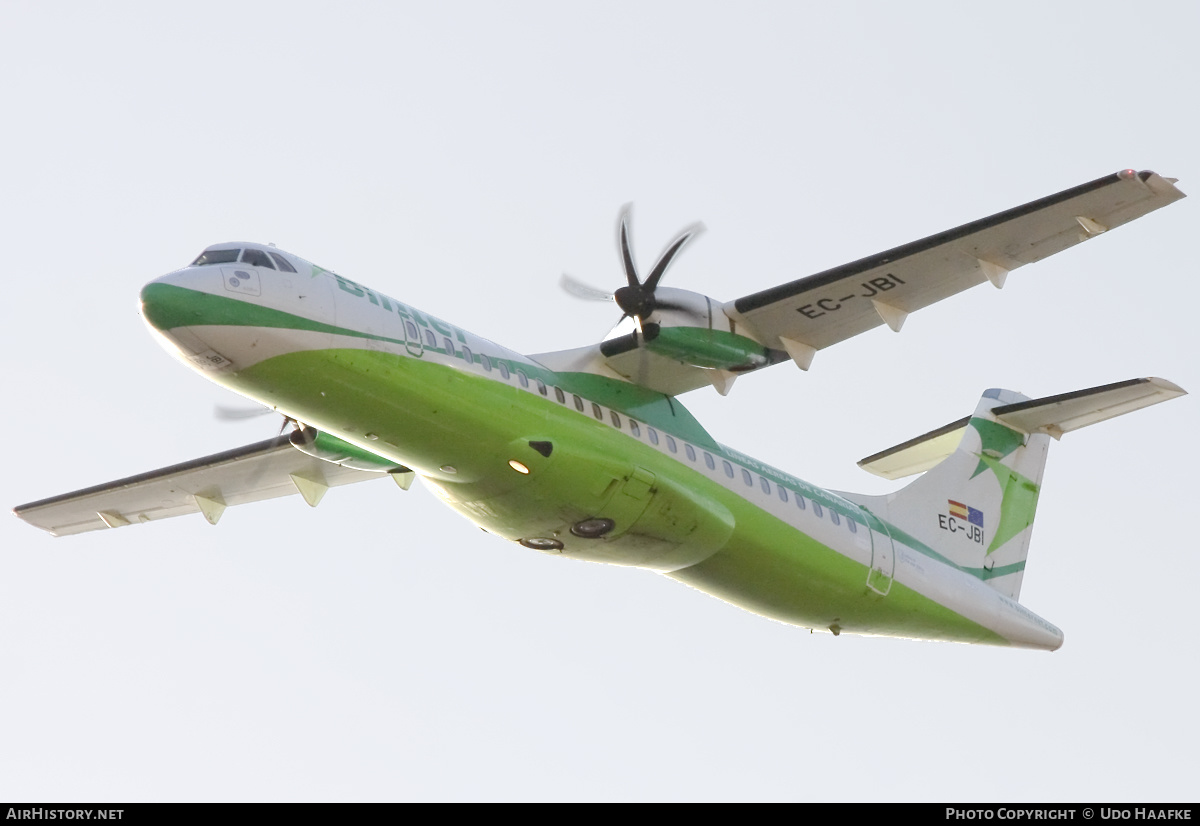 Aircraft Photo of EC-JBI | ATR ATR-72-500 (ATR-72-212A) | Binter Canarias | AirHistory.net #404682