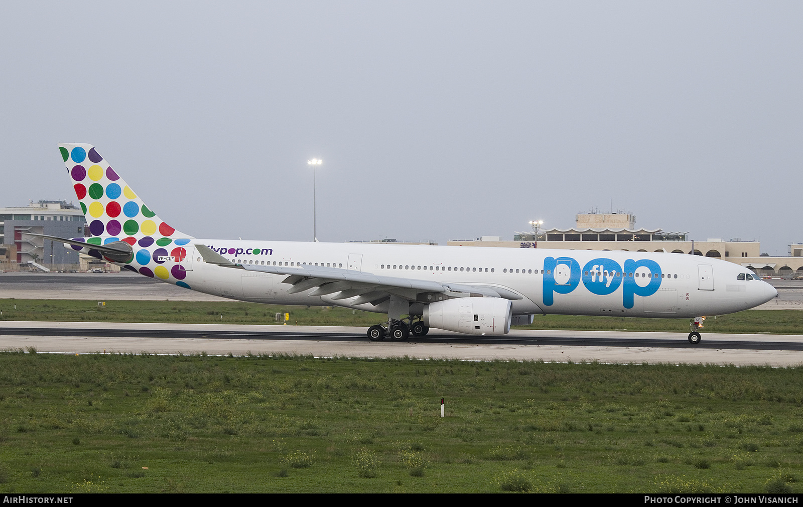 Aircraft Photo of VP-CUF | Airbus A330-343 | Flypop | AirHistory.net #404688