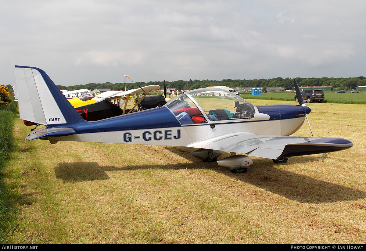 Aircraft Photo of G-CCEJ | Evektor-Aerotechnik EV-97 Eurostar | AirHistory.net #404702