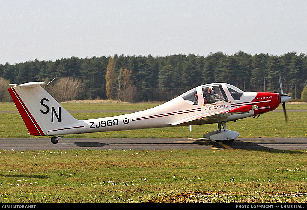 Aircraft Photo of ZJ968 | Grob G-109B Vigilant T1 | UK - Air Force | AirHistory.net #404707