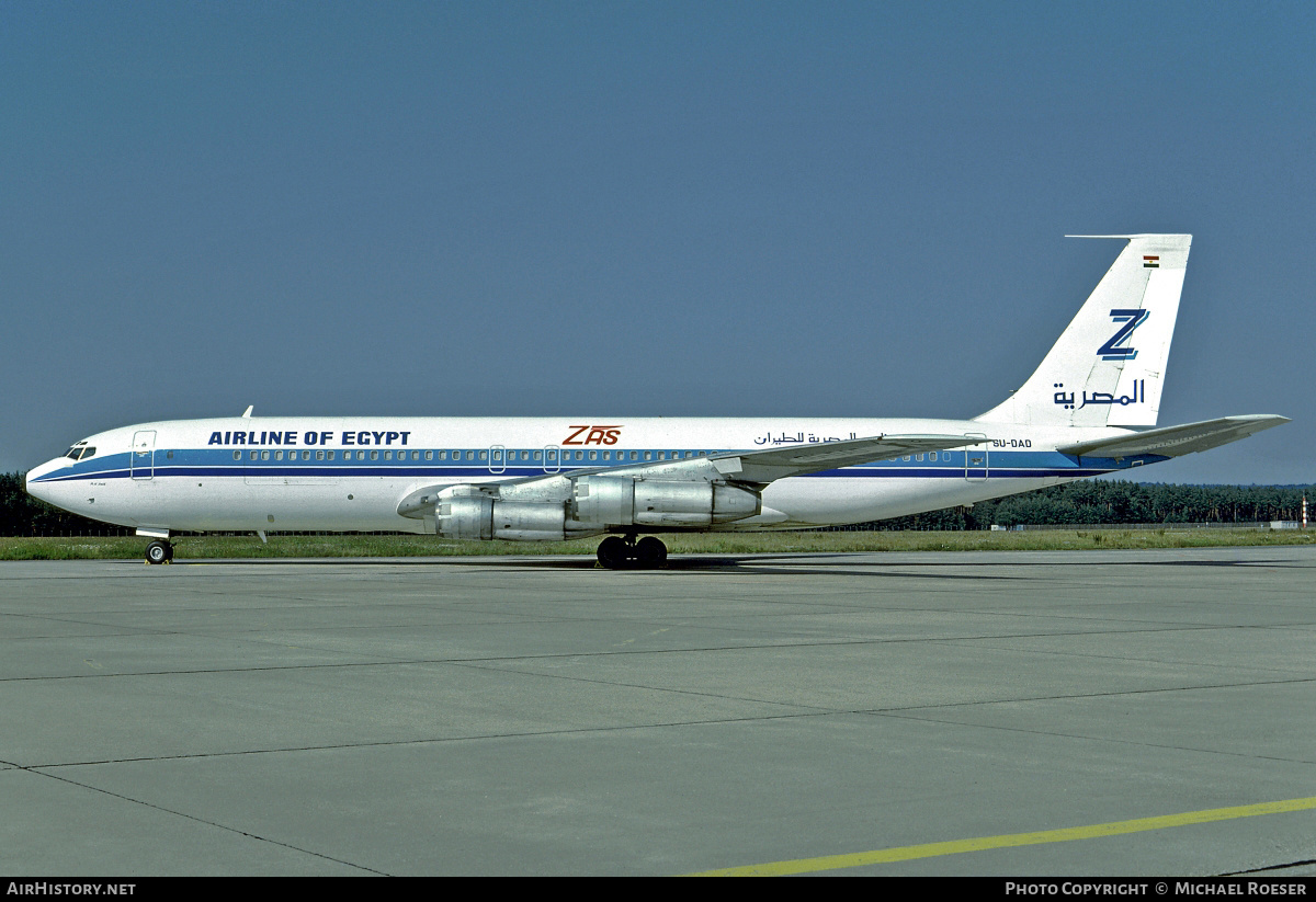 Aircraft Photo of SU-DAD | Boeing 707-336C | ZAS Airline of Egypt | AirHistory.net #404712