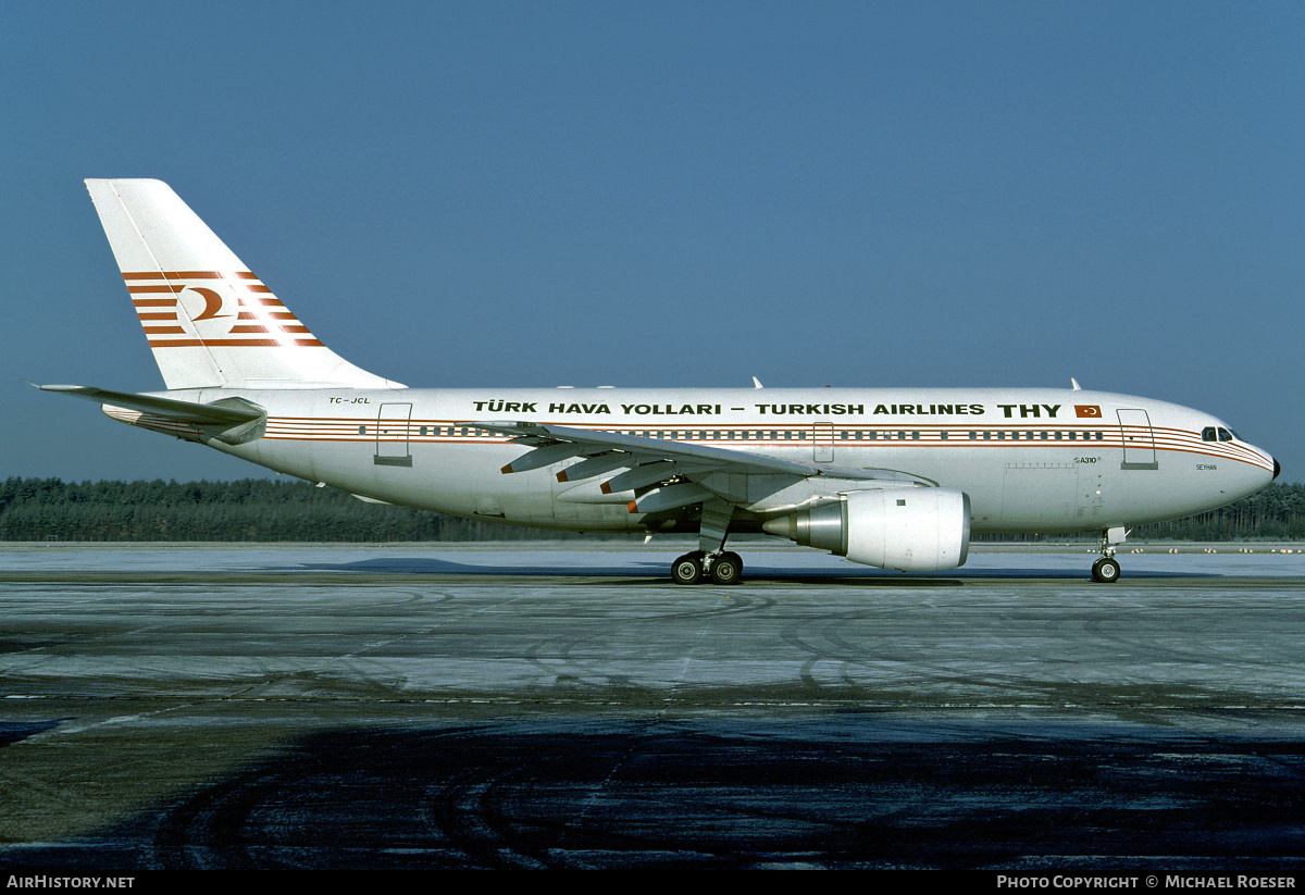 Aircraft Photo of TC-JCL | Airbus A310-203 | THY Türk Hava Yolları - Turkish Airlines | AirHistory.net #404715