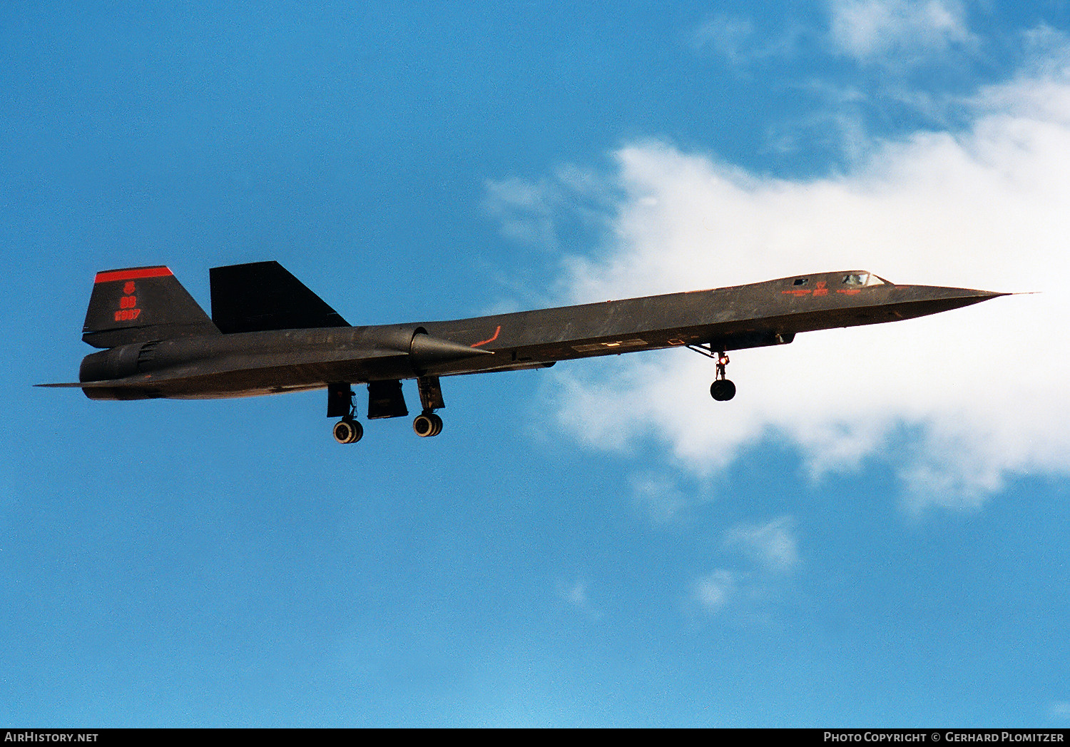 Aircraft Photo of 61-7967 / 17967 | Lockheed SR-71A Blackbird | USA - Air Force | AirHistory.net #404725