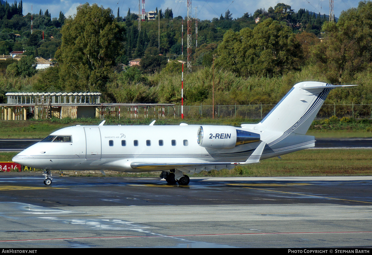 Aircraft Photo of 2-REIN | Bombardier Challenger 604 (CL-600-2B16) | Barents Air | AirHistory.net #404732