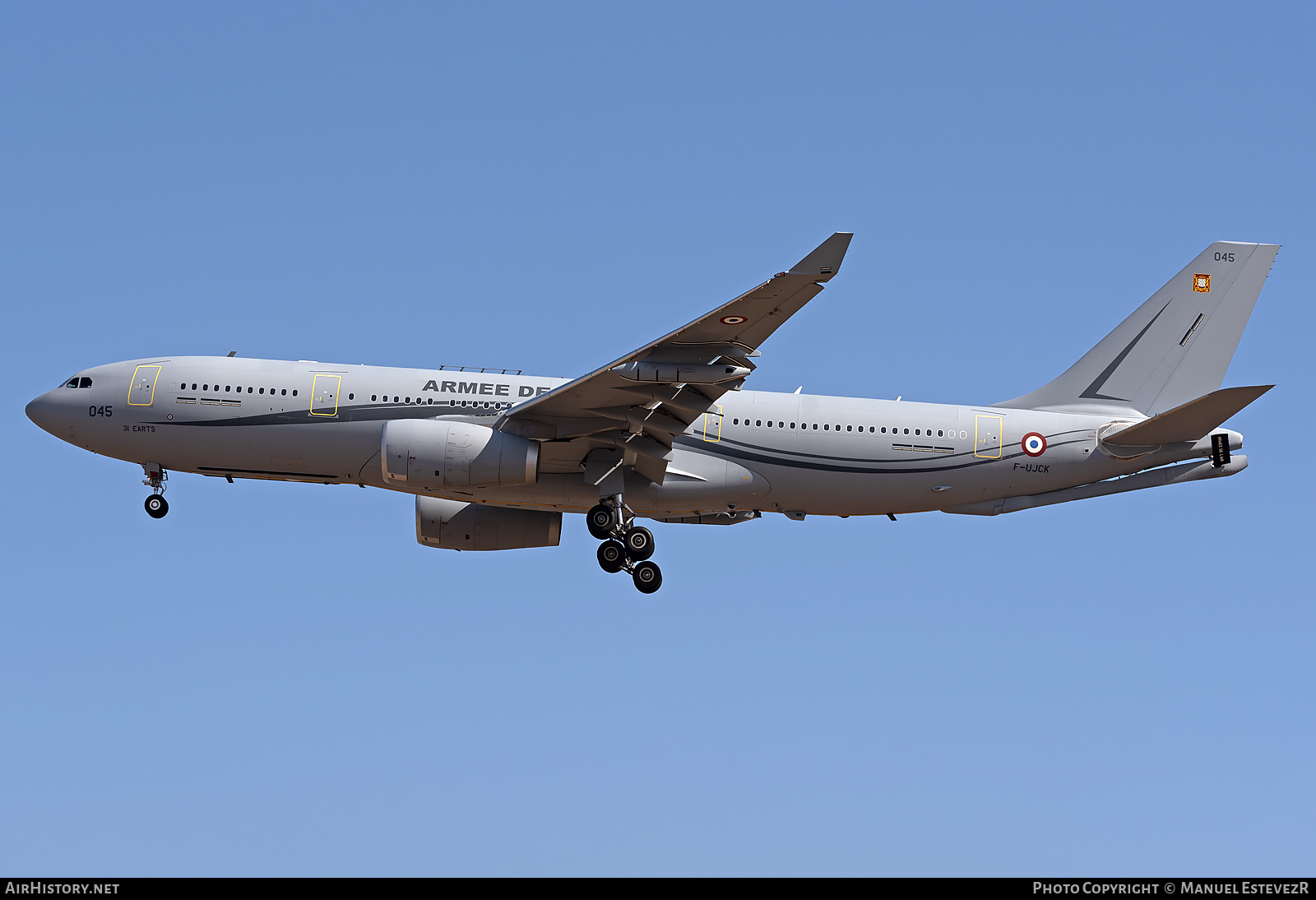 Aircraft Photo of 045 / F-UJCK | Airbus A330-243MRTT | France - Air Force | AirHistory.net #404748