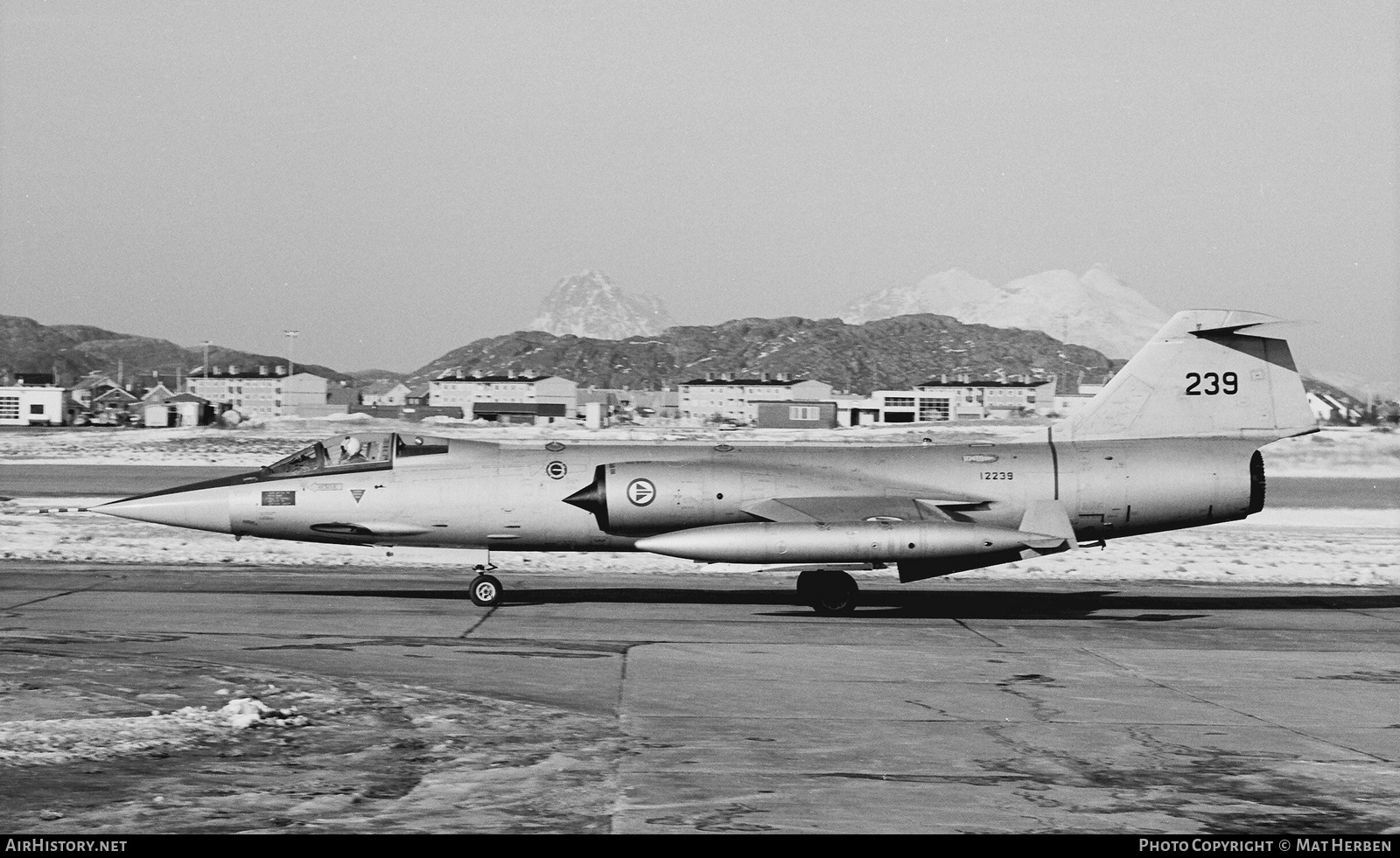 Aircraft Photo of 239 / 12239 | Lockheed F-104G Starfighter | Norway - Air Force | AirHistory.net #404754