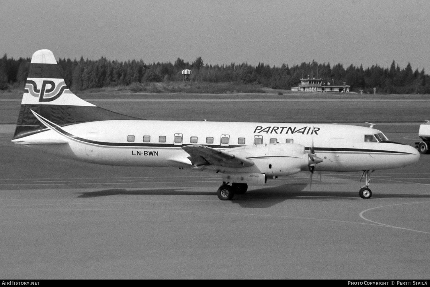 Aircraft Photo of LN-BWN | Convair 580 | Partnair | AirHistory.net #404761