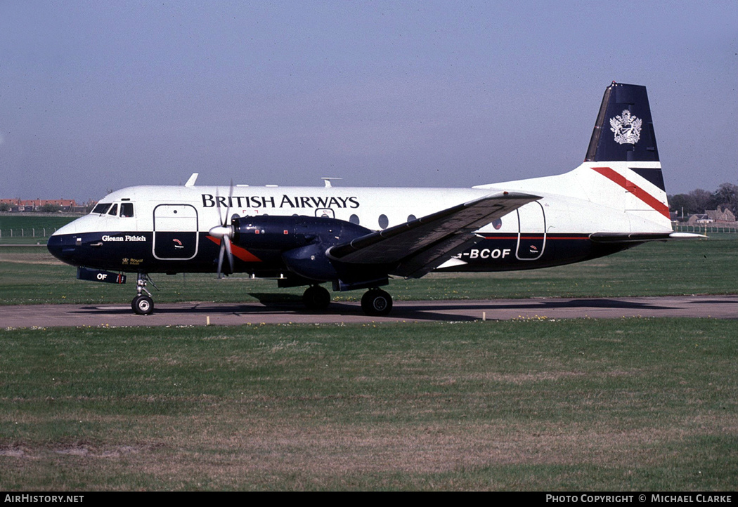 Aircraft Photo of G-BCOF | Hawker Siddeley HS-748 Srs2B/287 | British Airways | AirHistory.net #404769