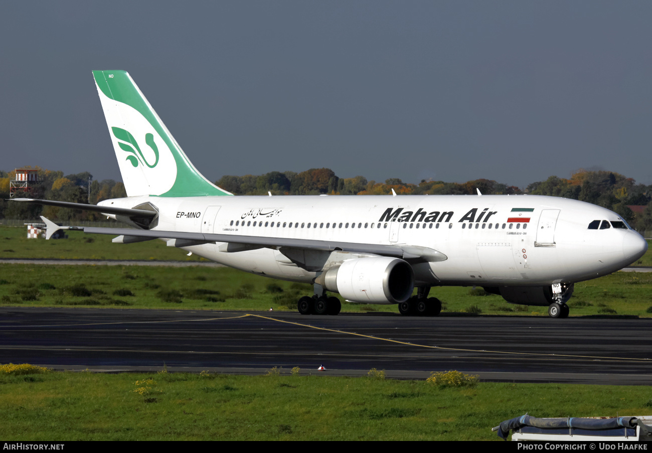 Aircraft Photo of EP-MNO | Airbus A310-308 | Mahan Air | AirHistory.net #404775