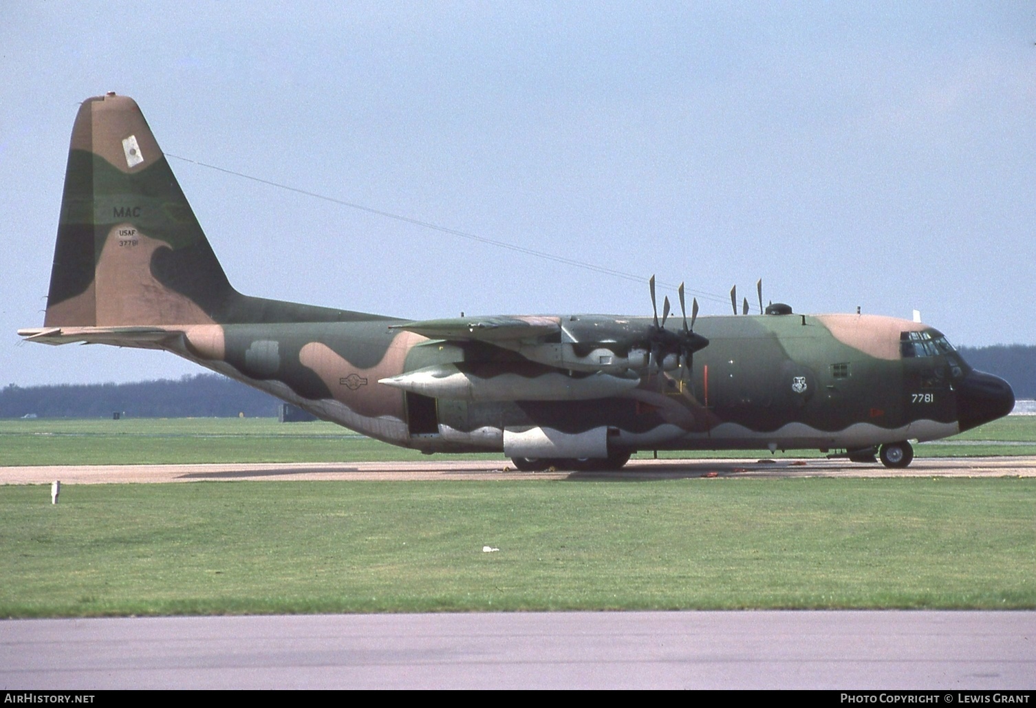 Aircraft Photo of 63-7781 / 37781 | Lockheed C-130E Hercules (L-382) | USA - Air Force | AirHistory.net #404777