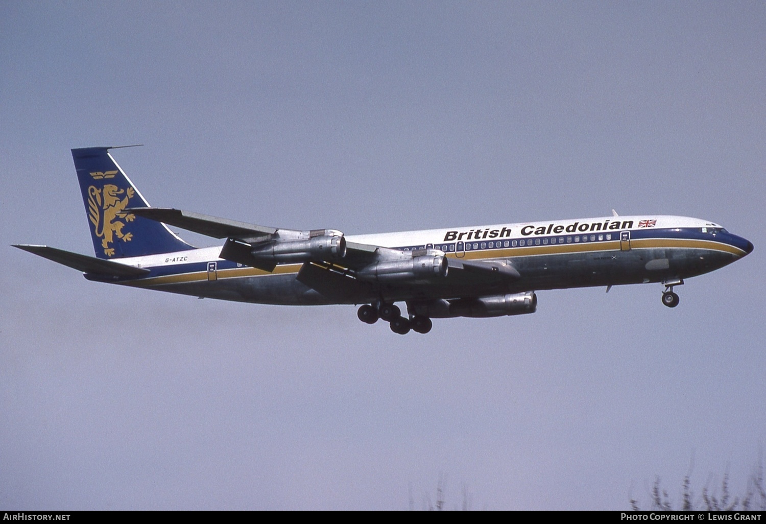 Aircraft Photo of G-ATZC | Boeing 707-365C | British Caledonian Airways | AirHistory.net #404779