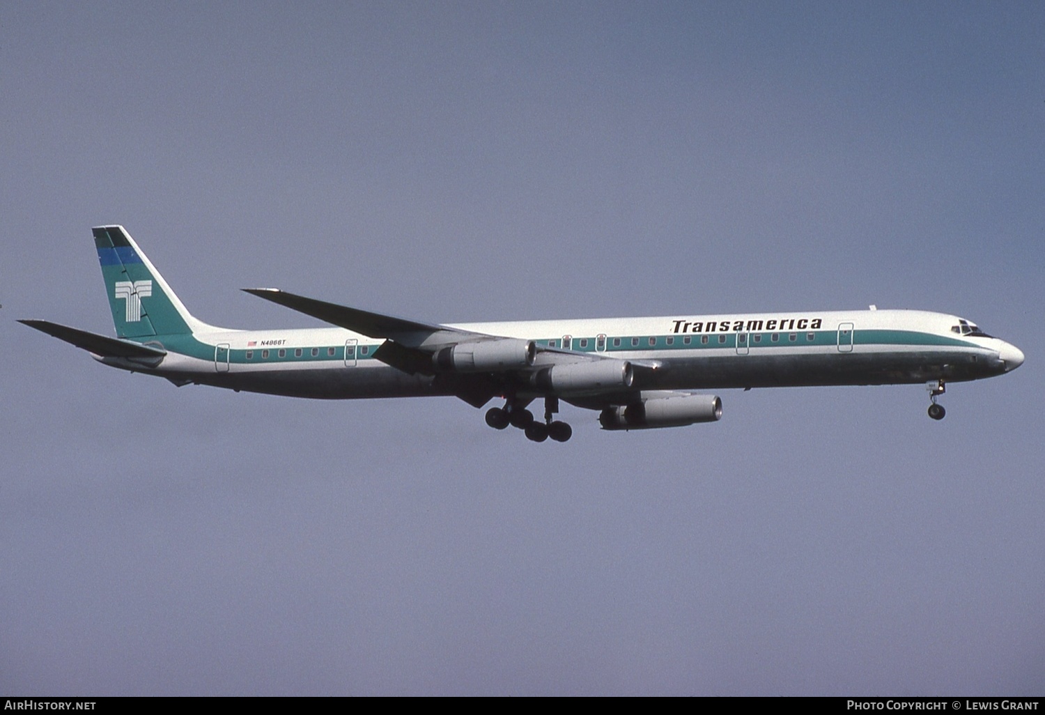 Aircraft Photo of N4866T | McDonnell Douglas DC-8-63CF | Transamerica Airlines | AirHistory.net #404780