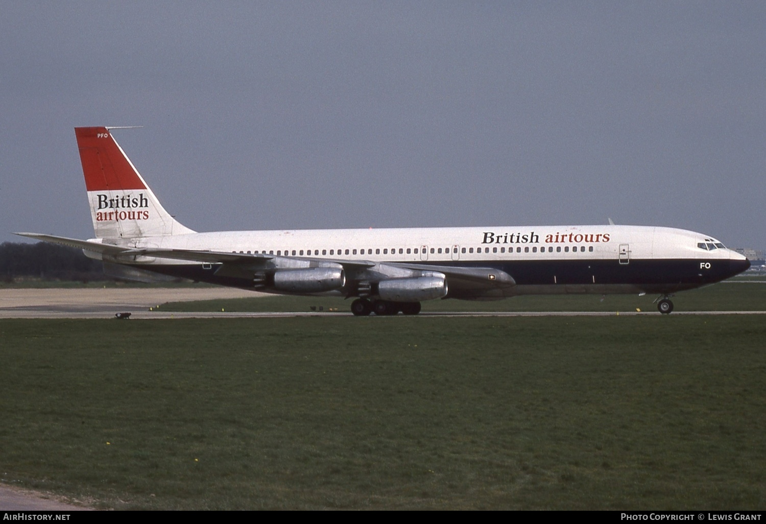 Aircraft Photo of G-APFO | Boeing 707-436 | British Airtours | AirHistory.net #404783
