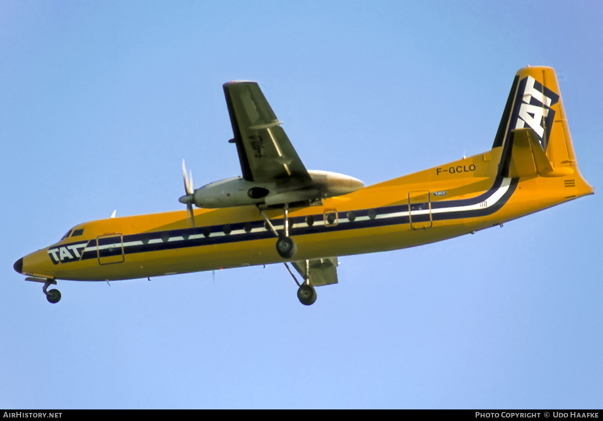 Aircraft Photo of F-GCLO | Fairchild Hiller FH-227B | TAT - Touraine Air Transport | AirHistory.net #404785