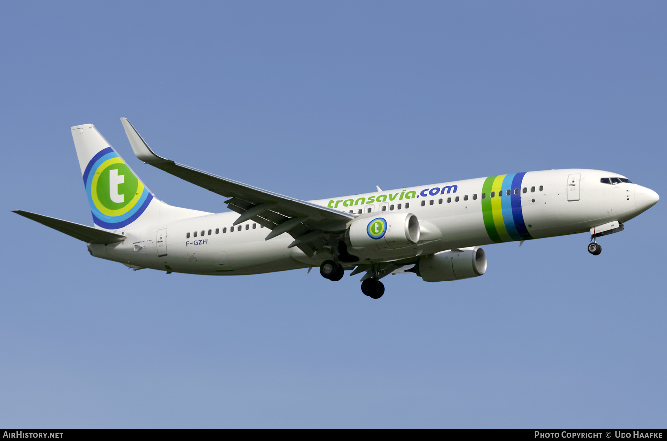 Aircraft Photo of F-GZHI | Boeing 737-86J | Transavia | AirHistory.net #404790