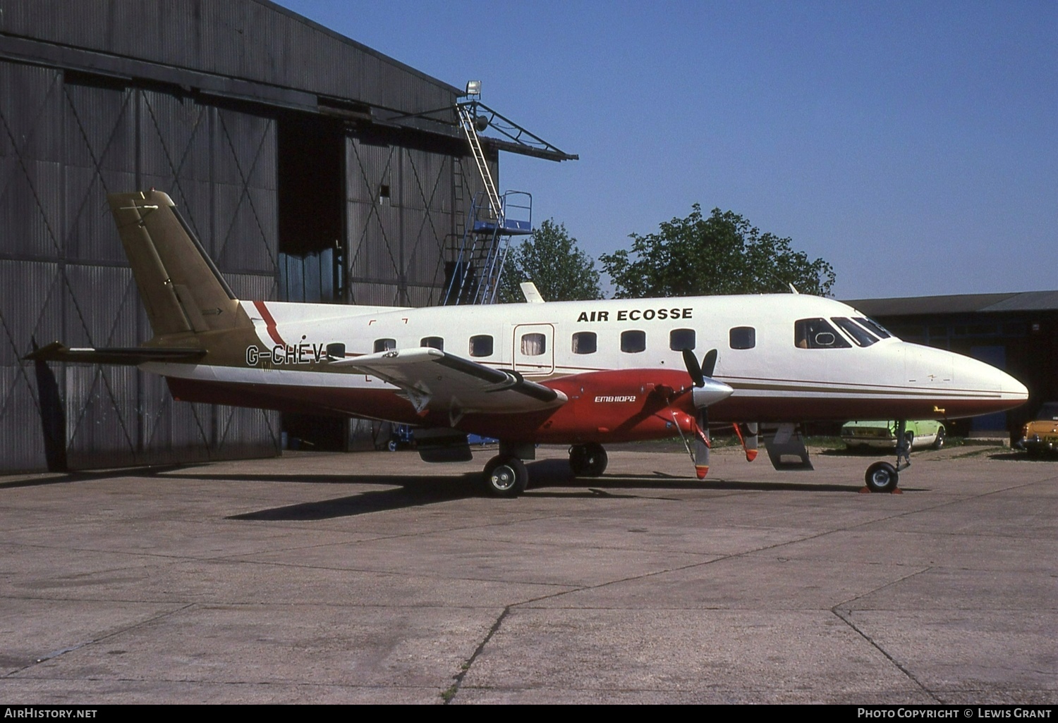 Aircraft Photo of G-CHEV | Embraer EMB-110P2 Bandeirante | Air Écosse | AirHistory.net #404792
